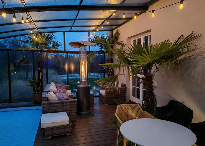 Strefa Zen Z Jacuzzi I Basenem *